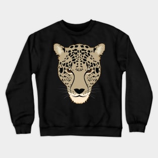 Cheetah face Crewneck Sweatshirt